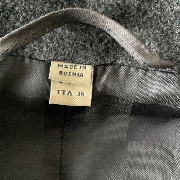 BURBERRY WOOL/CASHMERE COAT - Picture 9 of 12